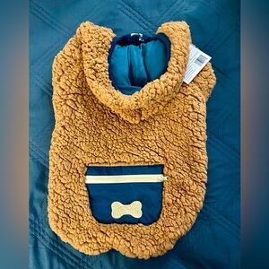 BRAND NEW!! Sherpa Dog Hoodie